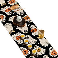 Jack O Lantern Pumpkin Bat Kitchen Dining Table Decoration Spooky Halloween Dining Table Decoration for Halloween Party Decor