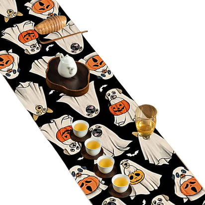 Jack O Lantern Pumpkin Bat Kitchen Dining Table Decoration Spooky Halloween Dining Table Decoration for Halloween Party Decor