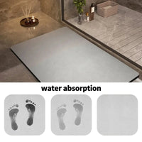 Diatomite Anti-Slip Mat Super Absorbent Bathroom Floor Mat