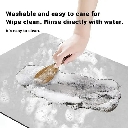 Diatomite Anti-Slip Mat Super Absorbent Bathroom Floor Mat