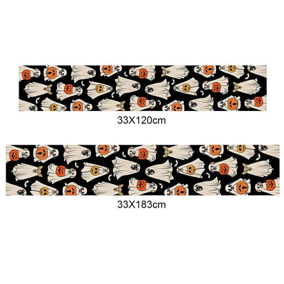 Jack O Lantern Pumpkin Bat Kitchen Dining Table Decoration Spooky Halloween Dining Table Decoration for Halloween Party Decor